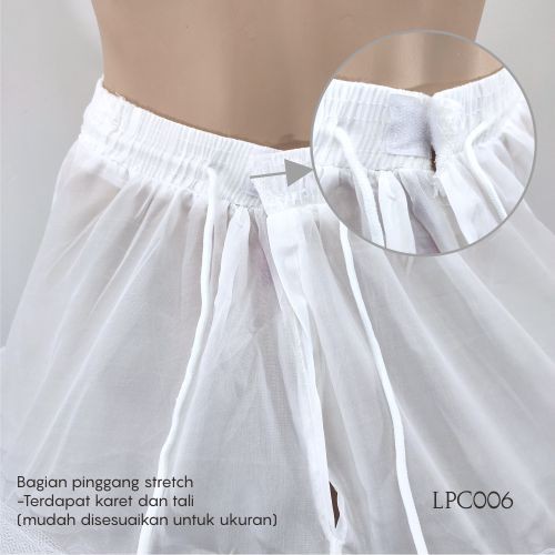 [SIAP KIRIM] ROK NGEMBANG PETTICOAT GRADE A 4 RING 2 LAYER PETIKUT PREMIUM LPC006