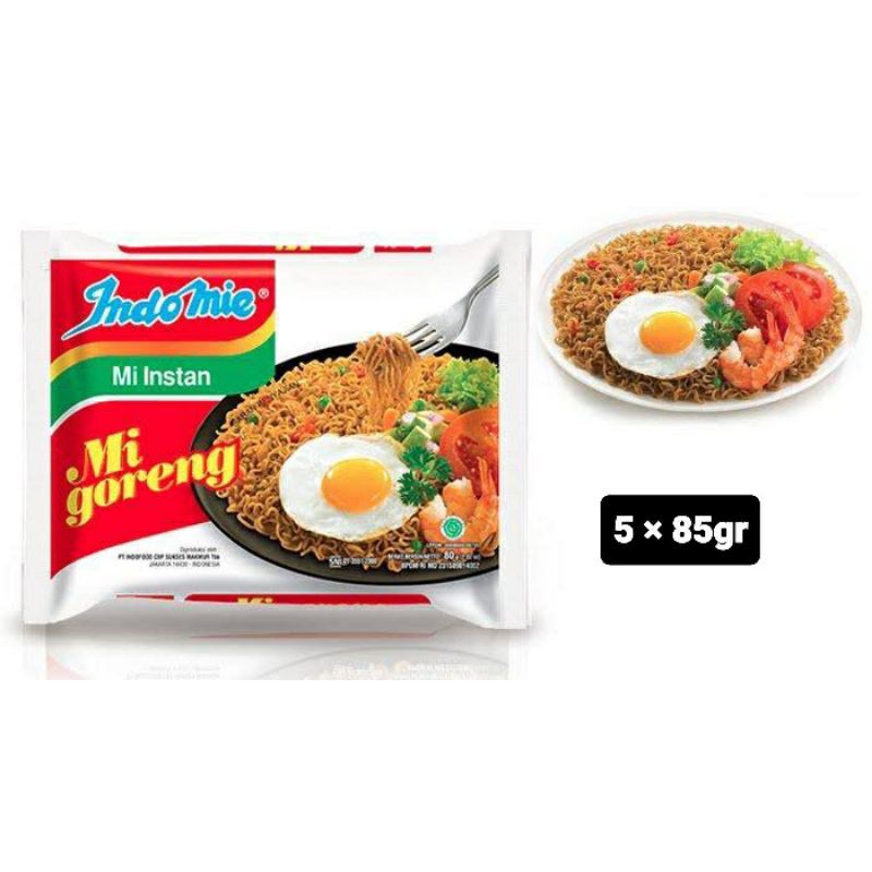 

Indomie goreng spesial mie instan 5x85gr