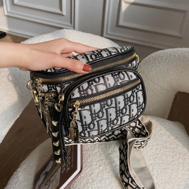 IMPORT CHINA TEBAL HALUS G12019   Z16315 G1953 TAS SELEMPANG TAS PINGGANG WANITA TERBARU MODIS CANTI