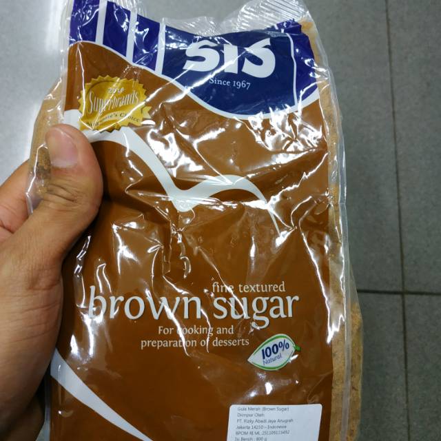 

SIS Brown sugar 800gr