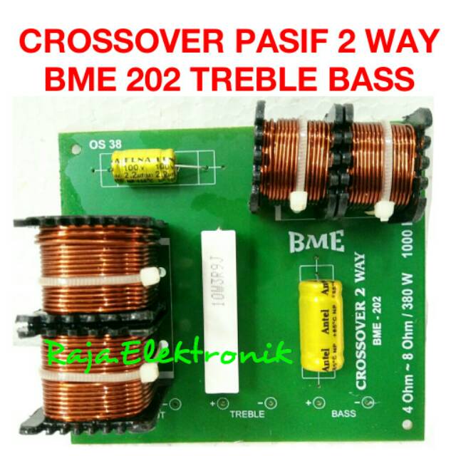 Kit Crossover Pasif 2 Way Bme 202 380w Stereo Rakitan Crosover Pasif 2way Treble Bass Audio Sound Shopee Indonesia