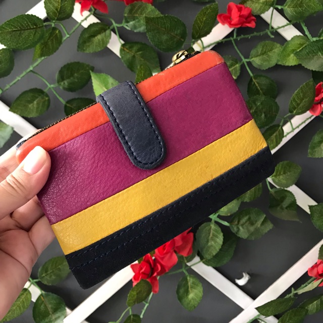 Dompet Fossil Short Wallet Multi