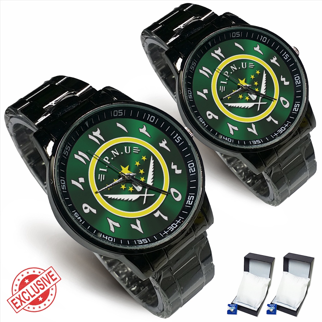 Jam Tangan Rantai Couple IPNU - 1 (Keren)