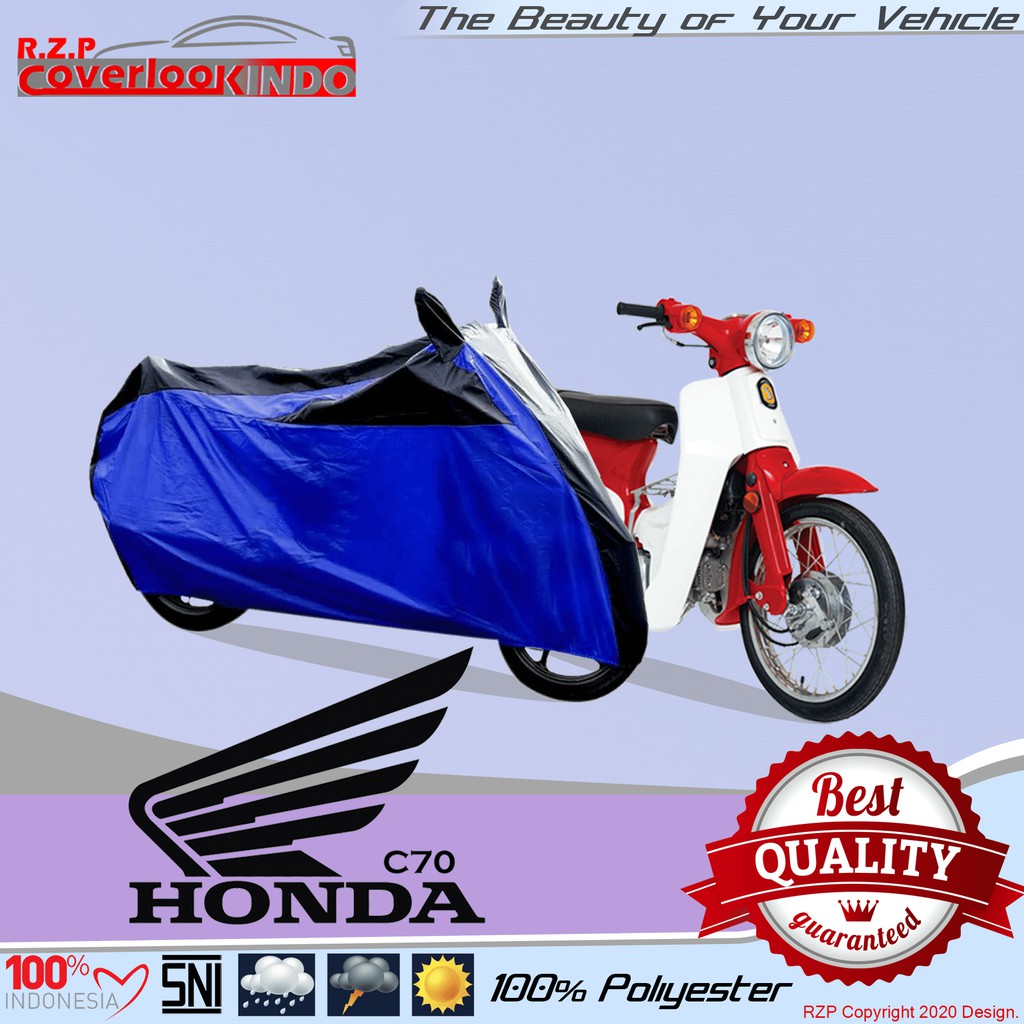BODY COVER MOTOR C70 SELIMUT MOTOR C70 SARUNG MOTOR C70 TERBAIK