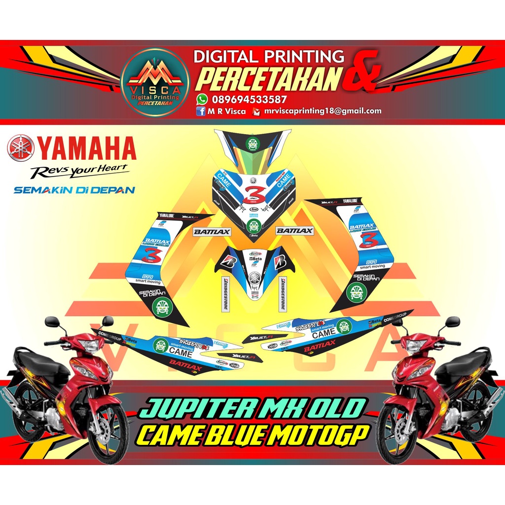 Decal Jupiter MX 135 Old Fullbody - decal mx 135 old fullbody