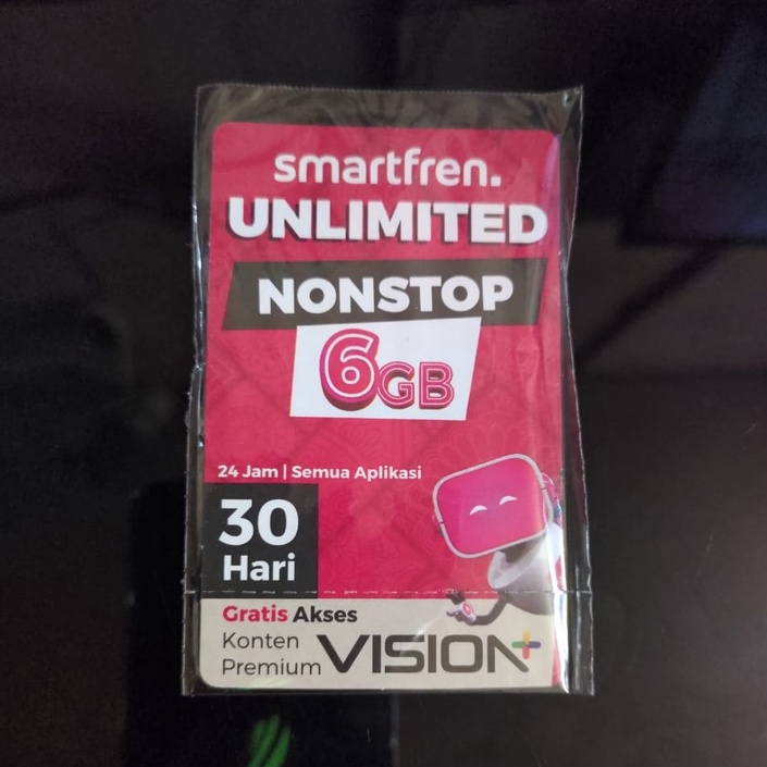 Voucher SmartFren Unlimited NonStop 6gb