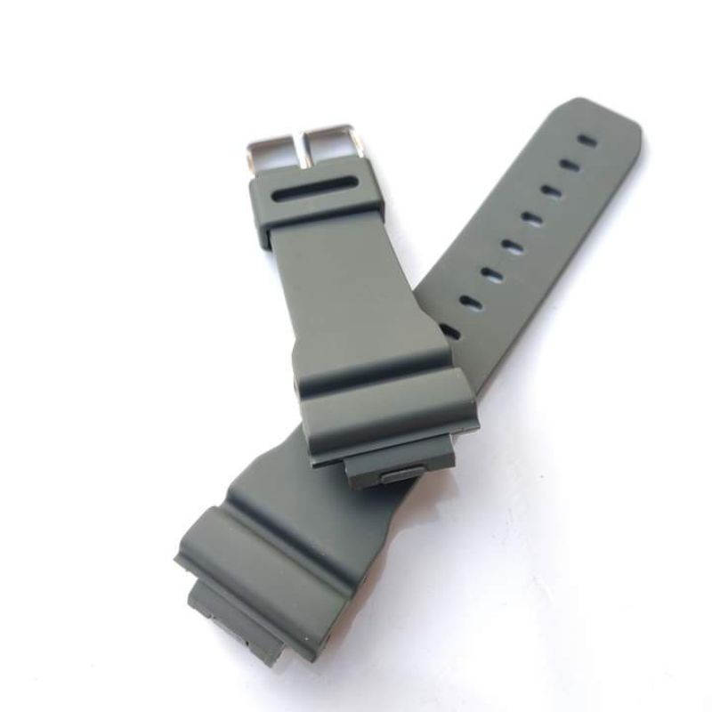 STRAP TALI JAM CASIO DW-8800 DW8800 DW 8800 HIJAU ARMY