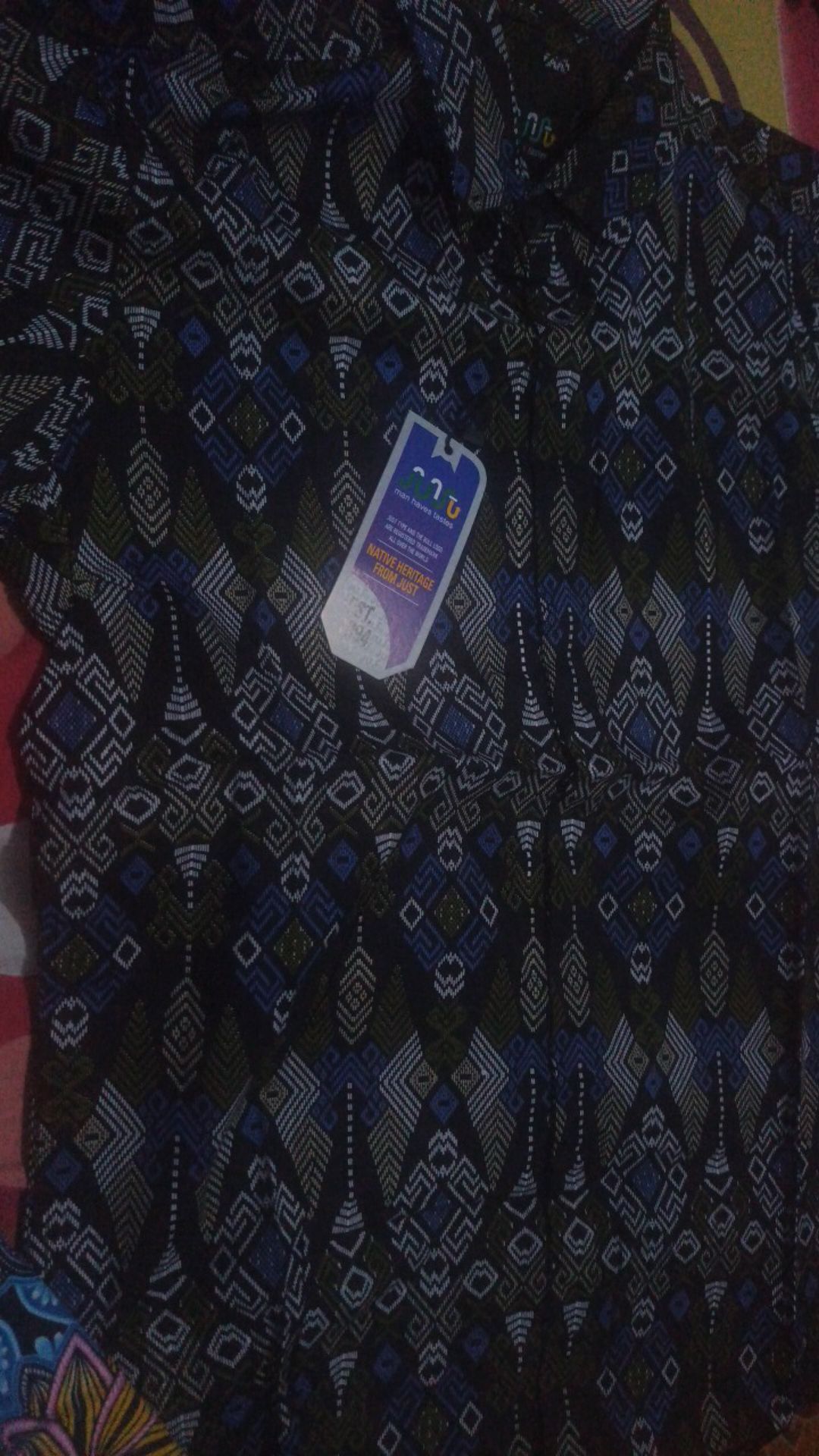 Babedo Kemeja Batik Pria Slim Fit Motif Torpedo Premium Lengan Pendek