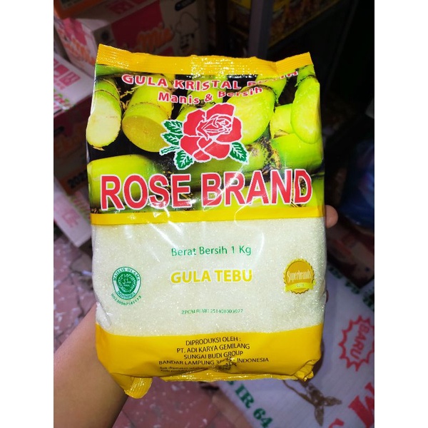 

gula rose brand kuning 1kg