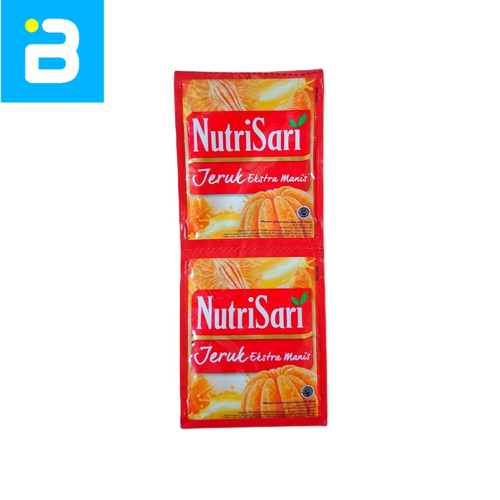 

Nutrisari Jeruk Ekstra Manis 10x11G