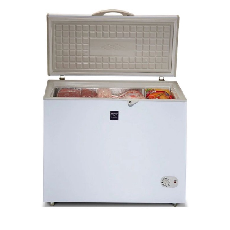 SHARP Freezer [205 L] FRV-200 - Putih