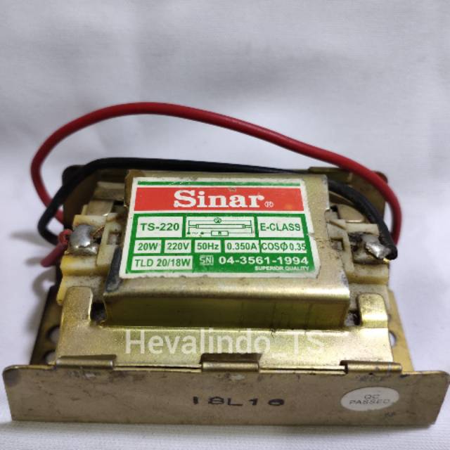 Trafo Sinar 40w 20w Ballast lampu Neon Trafo lampu neon Trafo Sinar 40w 20w Ballast lampu Neon Trafo lampu neon