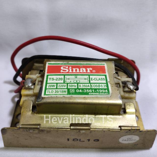  Trafo  Sinar 40w 20w Ballast lampu  Neon Trafo lampu  neon 