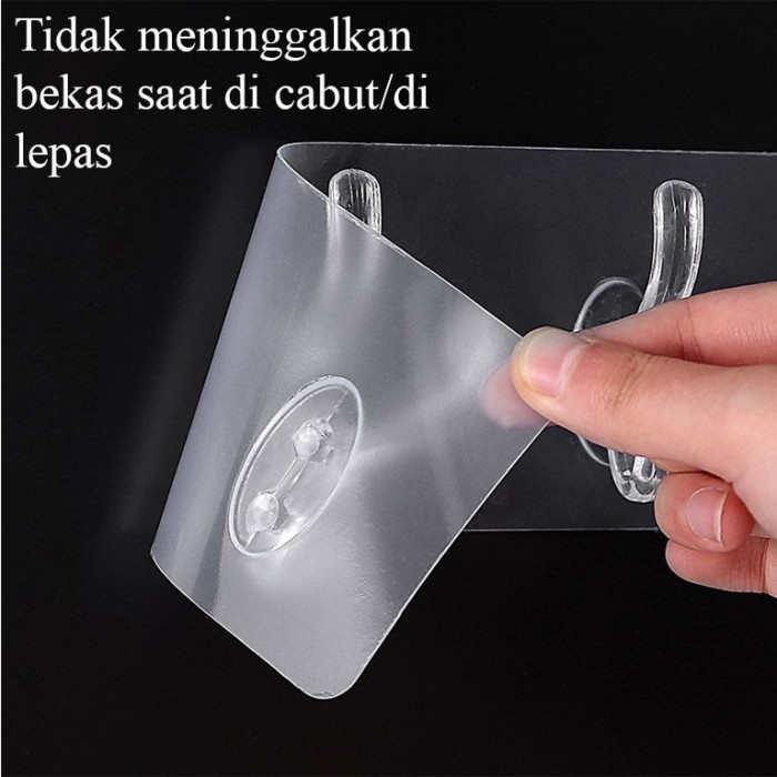 BAROKAH GAMIS BUY 1 GET 1 Wall Hanger Hook 5 Kait Gantungan Multifungsi
