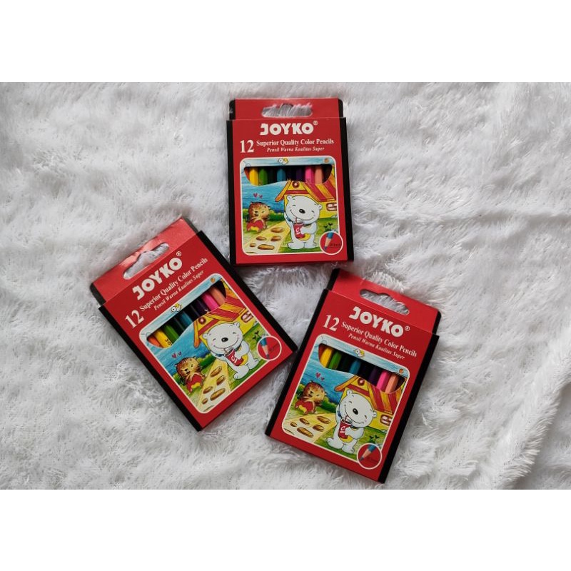 

Pensil 12 Warna Merk Joyko Kecil