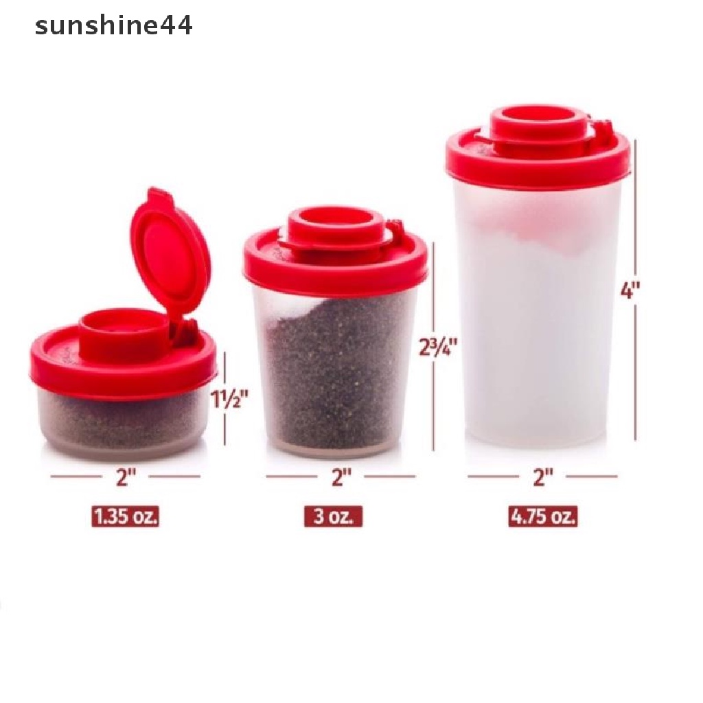 Sunshine Botol Shaker Merica / Garam Mini Anti Lembab Untuk Camping