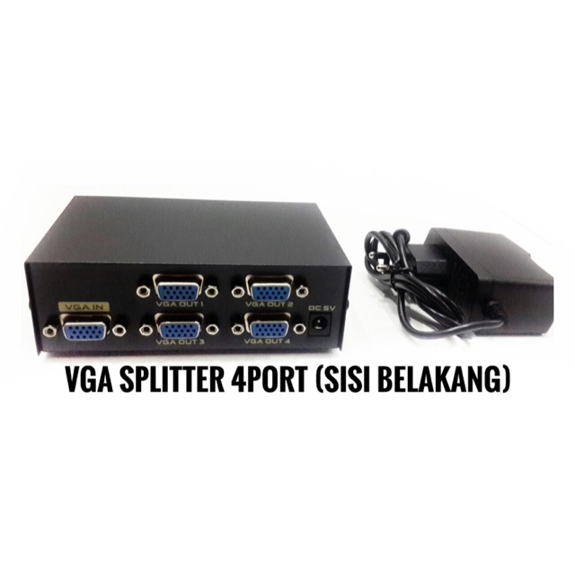 VGA SPLITTER 4 Port | spliter 4port MURAH