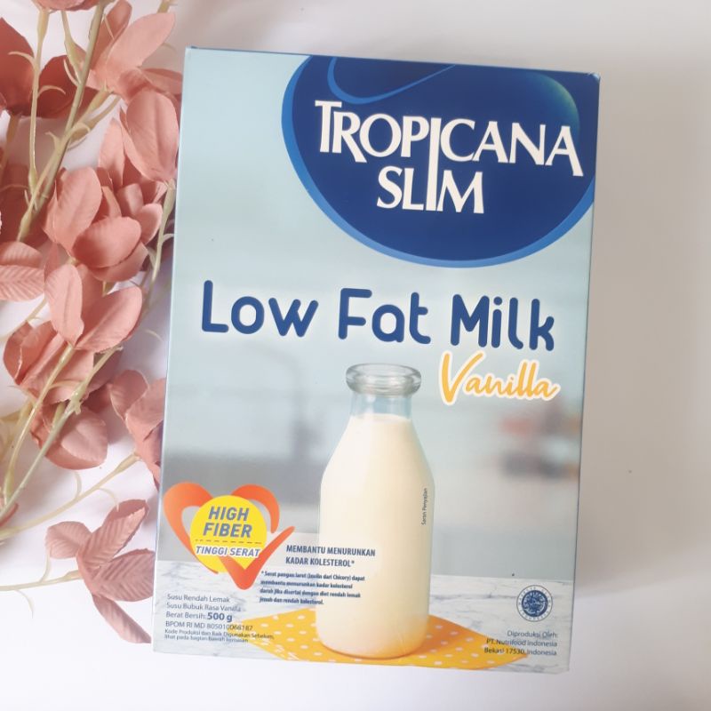 

Tropicana Slim Low Fat Milk Vanilla - korean strawberry - Macchiato Coffee - susu rendah lemak 500 gr