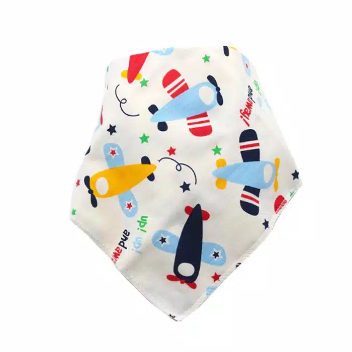 BIB SLABBER BAYI / BABY SLABBER / CELEMEK MAKAN BAYI / TATAKAN LIUR BAYI KATUN LEMBUT