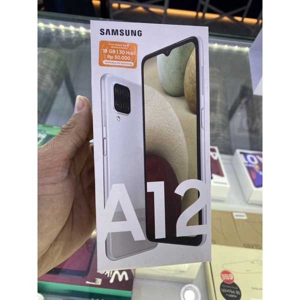 Samsung A12 Ram 6/128 resmi