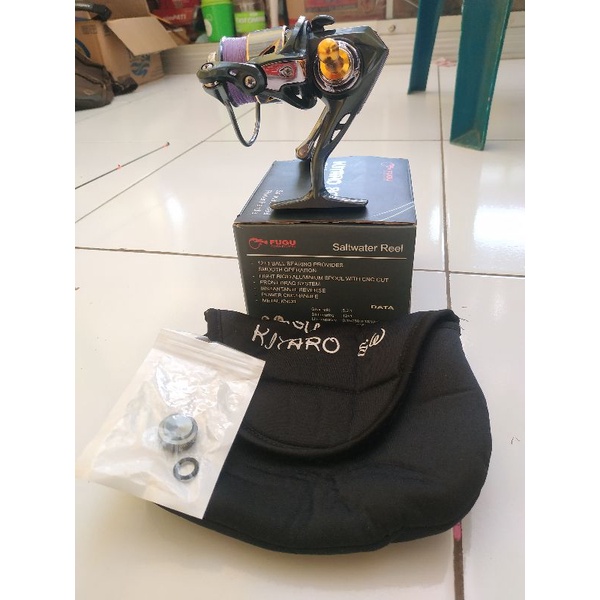 Reel fugu kitaro sw 800 bonus stand gomesus dan pe ceking