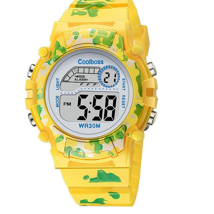 Kualitas Terpercaya Jam Tangan Pria Olahraga Digital Tahan Air LED Digital Watch Children Boy Girl Waterproof Gift Watches