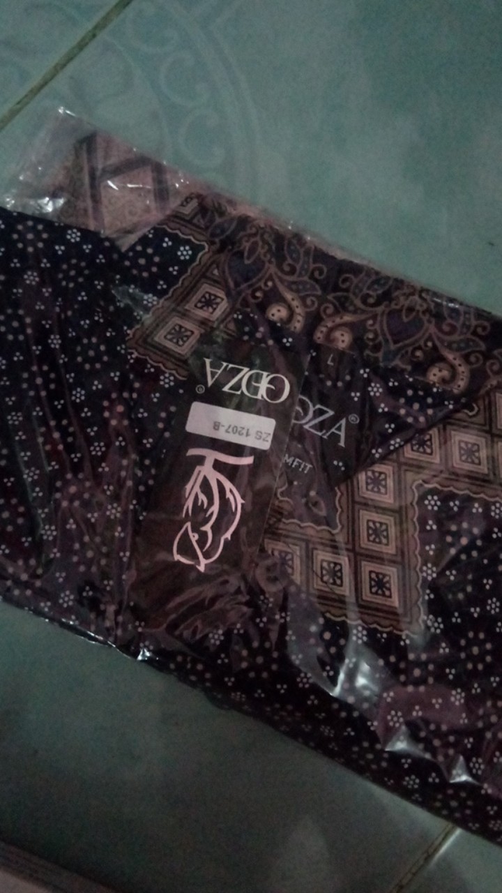 Odza Baju Pria / Kemeja Batik Pria / Busana Pesta / Kemeja Lengan Pendek