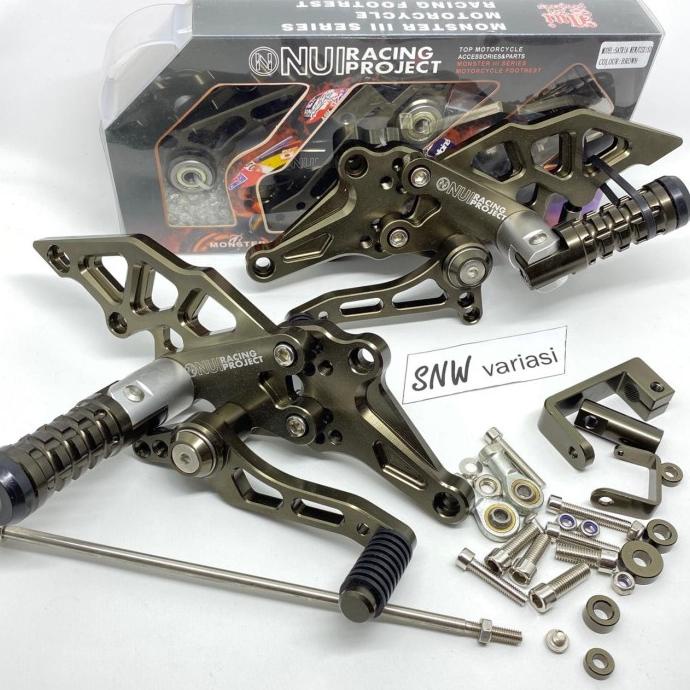 Footstep Underbone Cb150R Nui Cb 150R Nui Racing Cb150 R Nui Monster