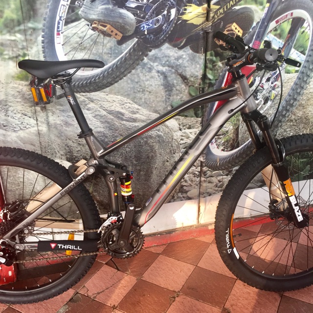 Sepeda gunung mtb 27.5 THRILL FERVENT 3.0 FULLSUSP ALLOY GRATIS ONGKIR JABODETABEK