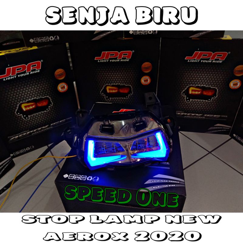 stop lamp jpa aerox new 2020 connected lampu belakang aerox jpa
