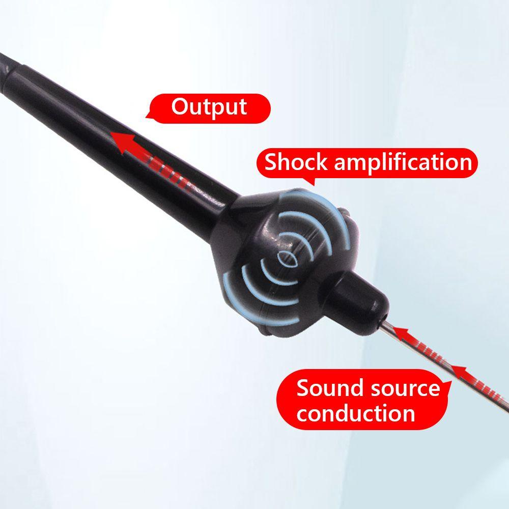 Suyo Silinder Stetoskop Ditingkatkan Tahan Lama Anti-shocked Chromed-steel Blok Mesin Mobil Alat Diagnostik