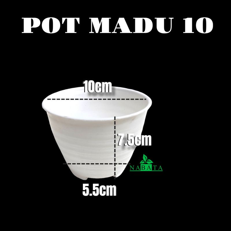 Pot tawon madu 10 / pot bunga / pot madu