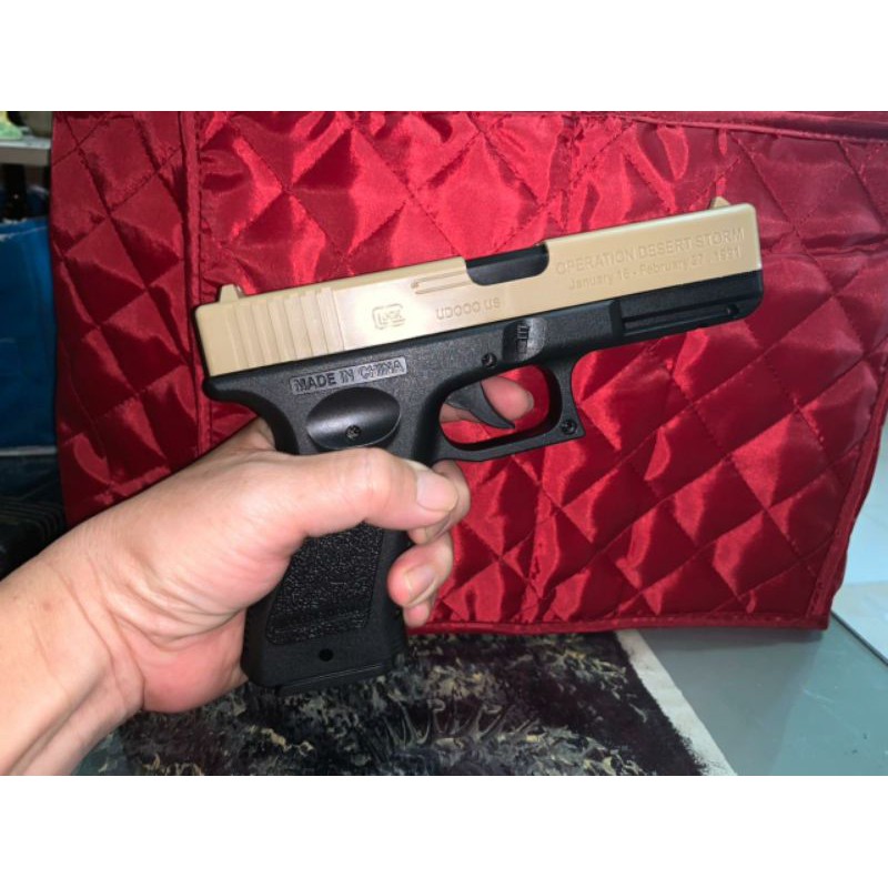 glock 18 Tan wgg gel 7/8mm open bolt system