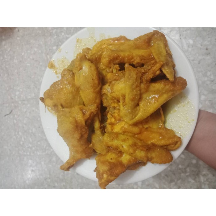 

ayam penjantan ungkep bumbu kuning potong 4