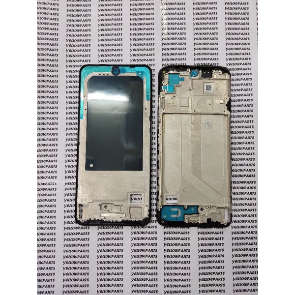 FRAME BEZZEL TULANG TENGAH DUDUKAN LCD XIAOMI REDMI NOTE 10 ORIGINAL