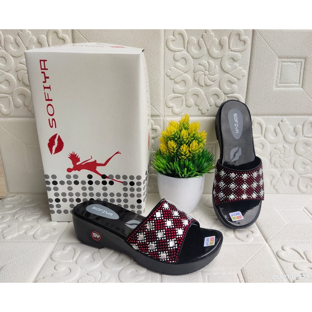 Sandal wanita /Sandal wanita Sofiya/Sandal Sofiya/Sandal Pesta/Sendal hell Wanita/Sandal Wanita Kekinian hak 5.cm-SY 53