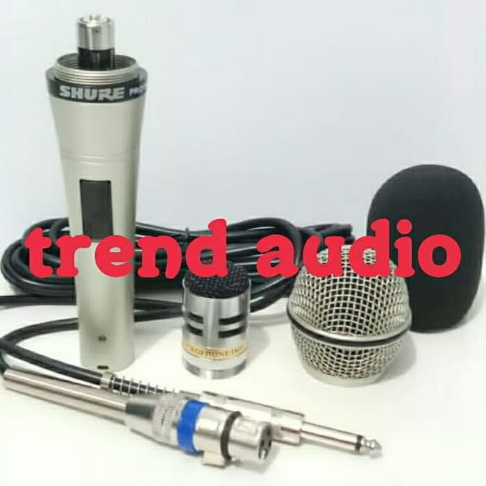 Mic mik kabel kondensor SHURE PRO 90C shuee pro90c