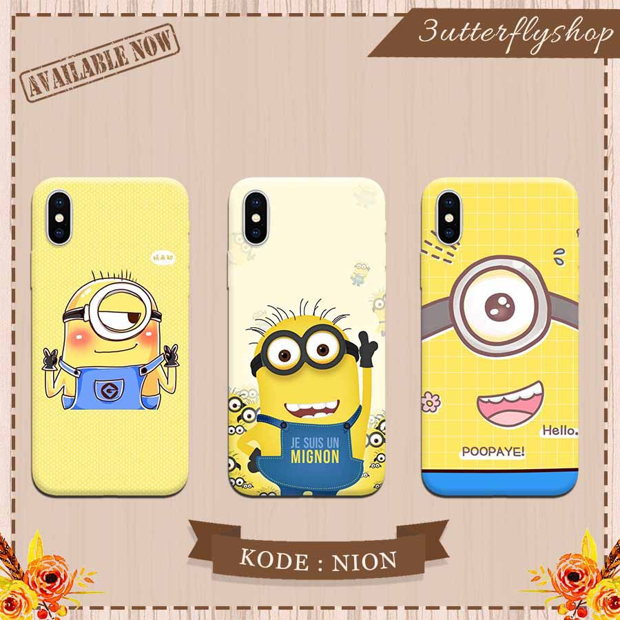 Minion Yelow casing case Oppo Vivo Realme Redmi Xiaomi Samsung Iphone