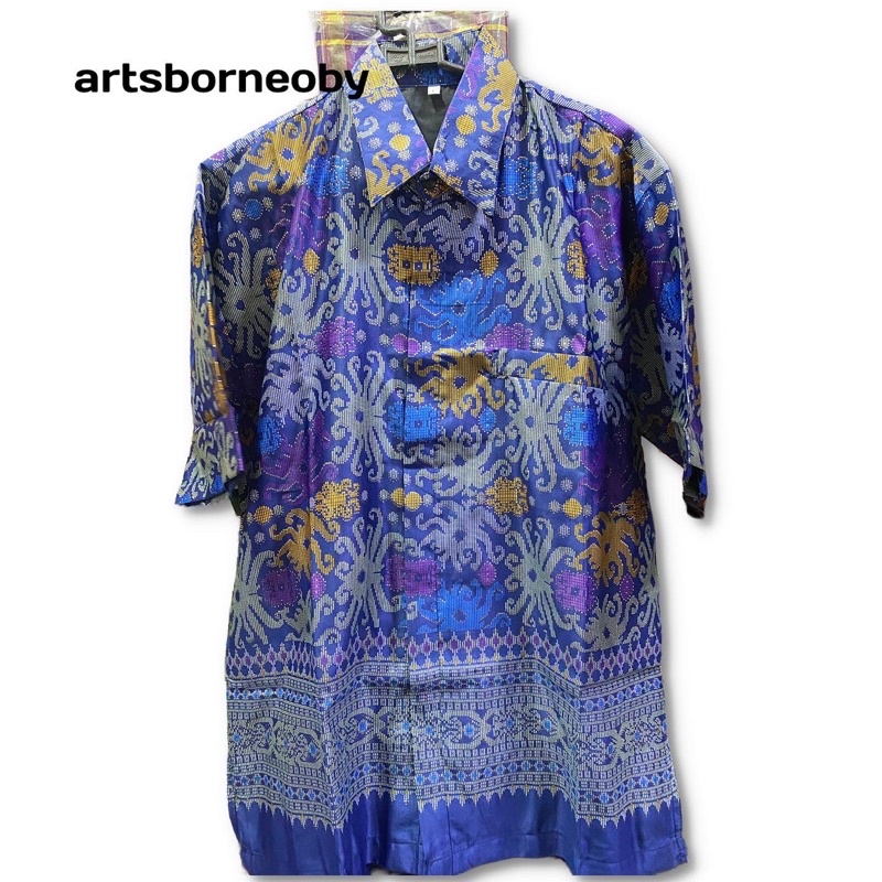 KEMEJA BATIK MOTIF KALIMANTAN