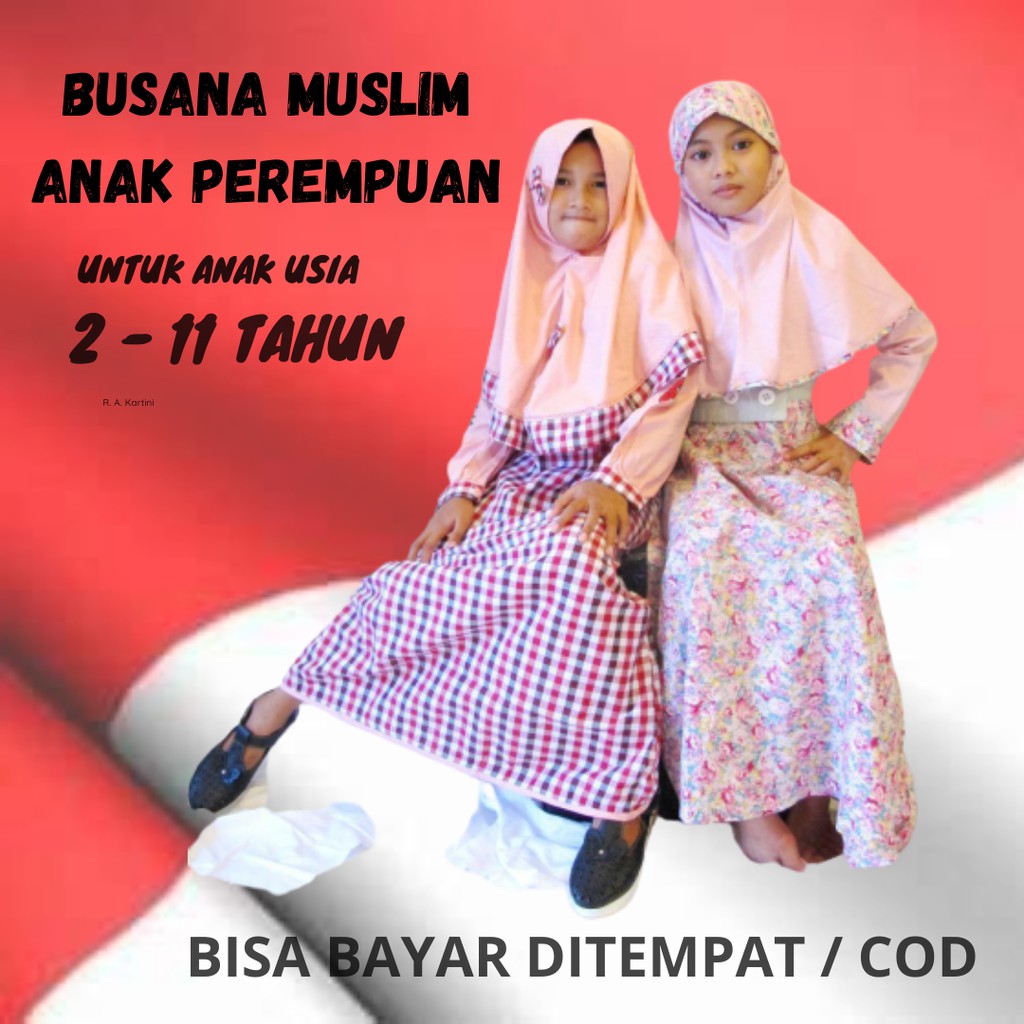 Baju Busana Muslim Anak Perempuan Gamis Syari Citra Kids Terusan Syar i Terbaru