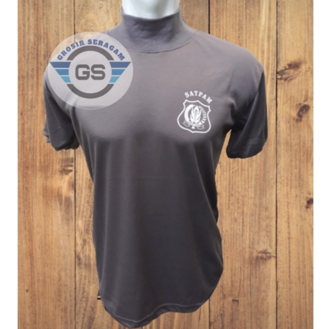 Kaos Satpam Kerah Tinggi Terbaru
