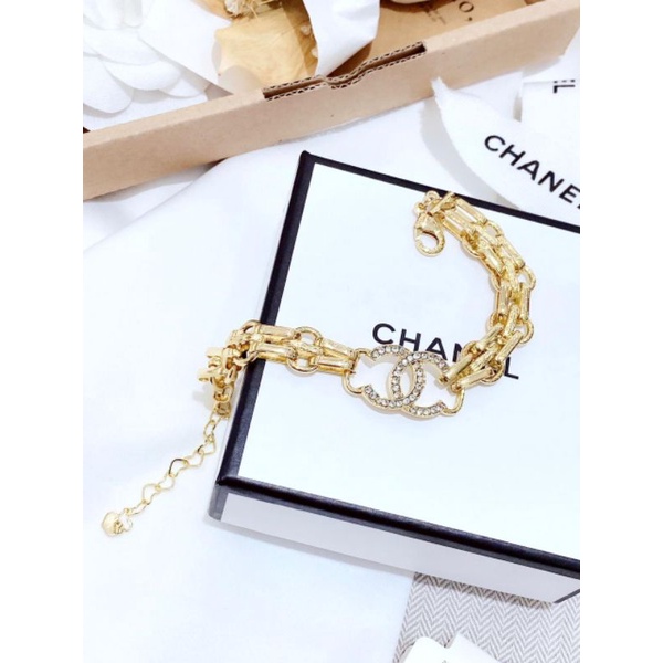 Gelang Silver925 Perak Mata kilau rantai gold Premium Quality Anti karat anti alergi G990