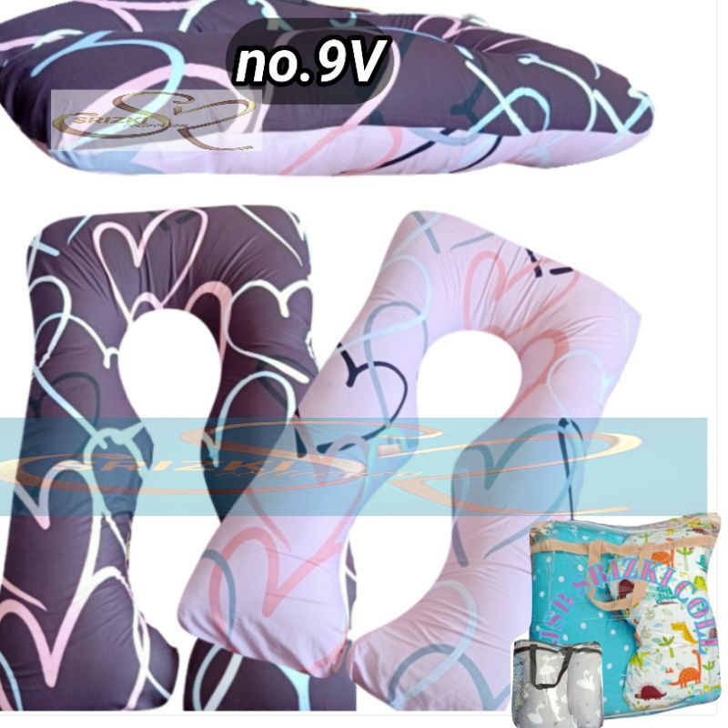 Bantal ibu hamil RESLETING terlaris 2 sisi motif tebal padat empuk dan nyaman ada ukuran jumbo premium free tas di link lainnya bisa kirim instan live