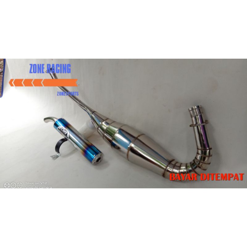 Knalpot Ninja R Ninja RR CMS Repsol Croum