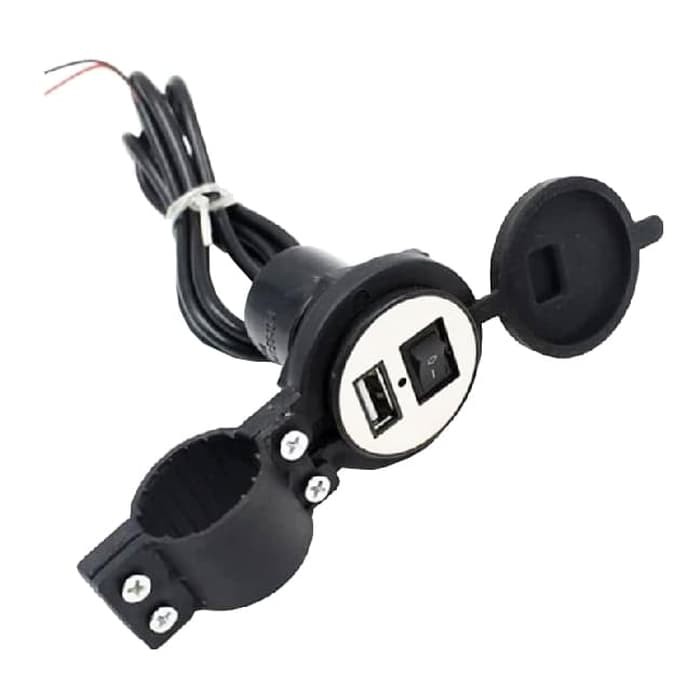 Motorcycle Phone Charger Aki Motor HP Fast Charging