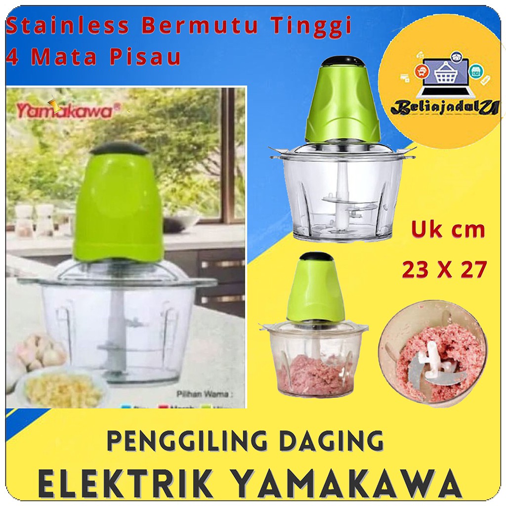 Beliajadulu88 Penggiling Daging Elektrik TD/Yamakawa