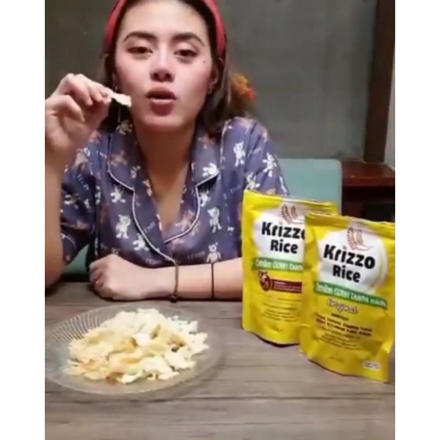 

Bebas MSG Sugar Free Dan Gurih Keripik nɑsi Krizzo Rice rɑsɑ Originɑl dan Rɑsɑ Daging Sɑpi