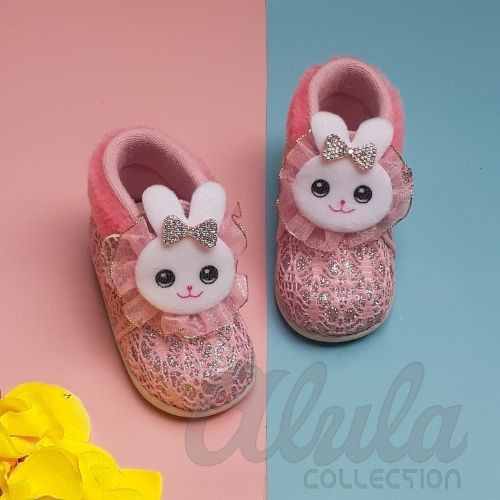 Alula Sepatu Anak Bruket Motif Boneka Lucu Sepatu anak Perempuan 1-3 thn