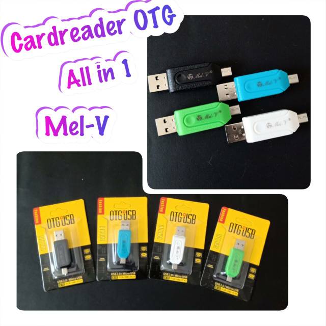 CARD READER OTG ALL IN 1 MEL-V