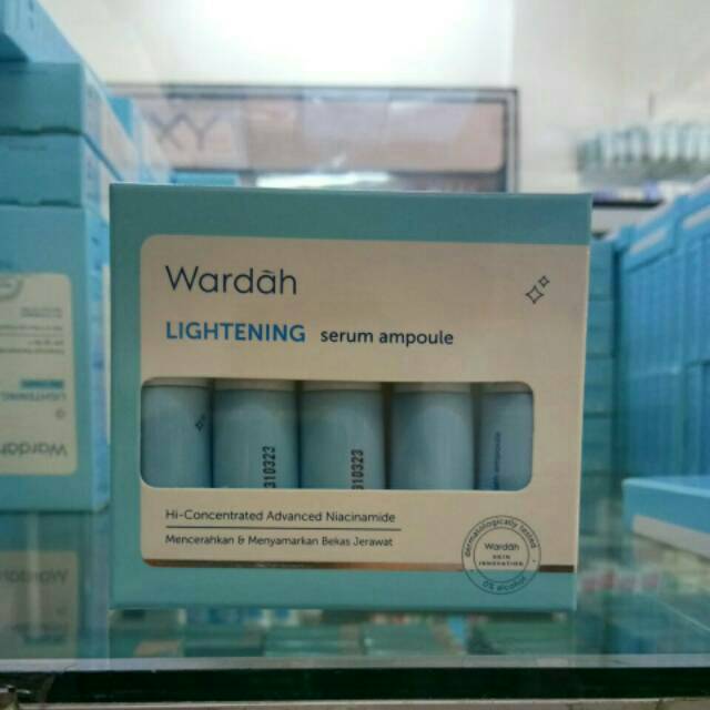 Wardah Lightening Facial Serum / Lightening Serum Ampoule